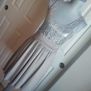 Express sequin top dress